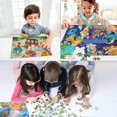 thumbnail image 3 of 60-Piece Wooden Puzzles for Kids Ages 4-8, Puzzles for Girls and Boys, Educational Creative Toys, Gifts for Children (Mermaid), 3 of 5