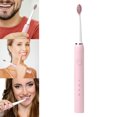 thumbnail image 4 of Portable Toothbrush Travel Toothbrush Toothbrush Battery Operated 4 Brush Heads And Battery Included 2 000 Per Minute Brush 200 Milliamperes Current, 4 of 4