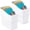 White, variant on 12 Pieces Book Bins for Classroom Plastic Binder Holder Magazine Stuff Folder File Organizer Box for Home Office School Supplies (Black)