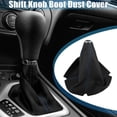 thumbnail image 2 of Unique Bargains Car Shift Boot Cover Universal Gear Shift Knob Shift Boot Dust Cover Simili Cuir, 2 of 7