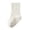 White, variant on Xijirk Solid Vertical Rib Anti Crew Socks Non Skid Ankle Socks Unisex 3-5 Years