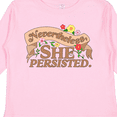 thumbnail image 4 of Inktastic Nevertheless, She Persisted Boys or Girls Long Sleeve Toddler T-Shirt, 4 of 5