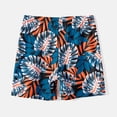 thumbnail image 5 of PatPat Family Matching Plant Print Scallop Edge Spliced One-piece Swimsuit and Swim Trunks, 5 of 12
