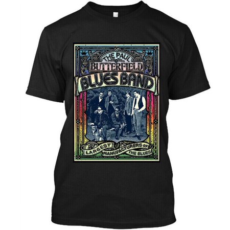 NEW POPULAR Paul Butterfield American Music Group Graphic Members T-Shirt S-4XL