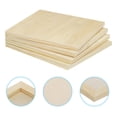 thumbnail image 4 of Panel de lienzo de madera sin terminar 8x8" Profundidad 0.4" Tableros de pintura de madera para verter, 4 paquetes, 4 of 4