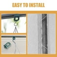 thumbnail image 2 of Glass Greenhouse Accessories Fixing Buckle W Type Clips Plastic Stainless Steel, 2 of 6