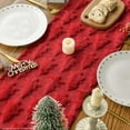 thumbnail image 2 of Christmas Tree Table Runner Jacquard Christmas Tree Dinner Table Runner Xmas Holiday Kitchen Dining Decoration for Winter Holiday Kitchen Party Home Decor, 13x72 Inch, 2 of 6