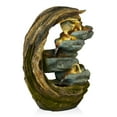 thumbnail image 6 of Alpine Corporation Curved Trunk and Stone Fountain, 6 of 16