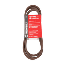 Troy-Bilt 490-501-Y035 42 in. and 46 in. Drive Belt, Black