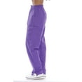 thumbnail image 2 of Dreamcrest Ultra Soft Women's Scrub Pants / Medical Scrubs / Nursing Uniforms (New Purple, Large), 2 of 3