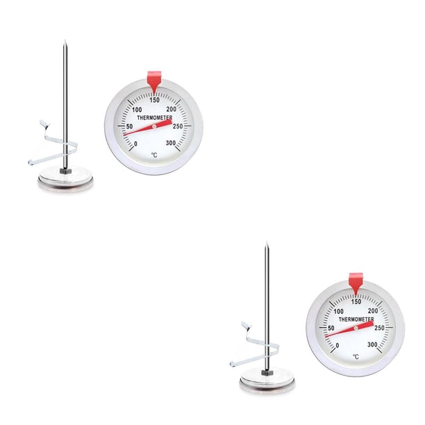 Termómetro de cocina Matsuzay de Acero inoxidable Lectura rápida Medición de carne medidor de temperatura 150 mm 2Conjunto
