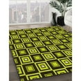 thumbnail image 3 of Ahgly Company Machine Washable Indoor Square Transitional Midnight Gray Area Rugs, 7' Square, 3 of 7