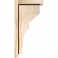 thumbnail image 3 of 5 1/2"W x 8"D x 16"H Monterey Smooth Corbel w/Backplate, Douglas Fir, 3 of 9