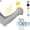 Gray, variant on 5 Pairs Cooling Arm Sleeves Cover for Men Women UV Sun Protection UPF 50 Compression Long Sleeves Cover for Outdoor Sports Driving Cycling Golf Fishing Hiking (White)