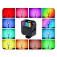 thumbnail image 2 of RGB LED Camera Light, LED Video Light Mini Rechargeable LED Video Light, Dimmable Professional Photography Light for Vlog Shooting, 2 of 5