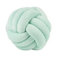 thumbnail image 4 of knot ball pillow,soft knot ball pillow velvet round throw pillow,Cushion Home Decoration Plush Pillow decorative,Throw Knotted Pillow for bed Handmade hand woven,Plush Toys Light Green BLESIY almohada de bola de nudo, 4 of 8