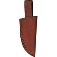 thumbnail image 2 of Szco Supplies 6" Hand Forged Blacksmith Style Skinning Knife with Leather Sheath  Brown, 2 of 4