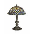 thumbnail image 2 of 26673 Meyda 17"H Tiffany Fishscale Accent Lamp, 2 of 2