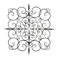 thumbnail image 1 of Accent Plus 10018758 Plaque Murale Carrée Fleur-De-Lis, 1 of 1