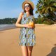 thumbnail image 3 of Fotbe Lightning Bolts Vestido de Verano sin Mangas para Mujer – Vestido Midi Línea A, Estilo Camiseta Floral, Vestido Playero Casual y Fluido, 3 of 7