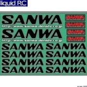 Sanwa 107A90531A Sanwa Decal - Black