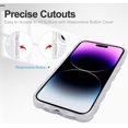 thumbnail image 4 of Case for iPhone 14 Pro Max, Shockproof Hard Back Case for iPhone 14 Pro Max 2022 (6.7 Inch) Slim Protective Phone Cover for Women Girls, Crystal Flower, 4 of 13