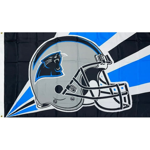 Carolina Panthers Helmet NFL Series Flag Size 3-by-5 Foot polyester Flag