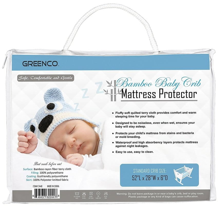 crib mattress protector walmart