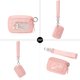 thumbnail image 4 of Guardurnaity Equipado con asas de muñeca, artículos esenciales organizados en múltiples compartimentos con bolsa de pecho impermeable. Carteras rosa, 4 of 6