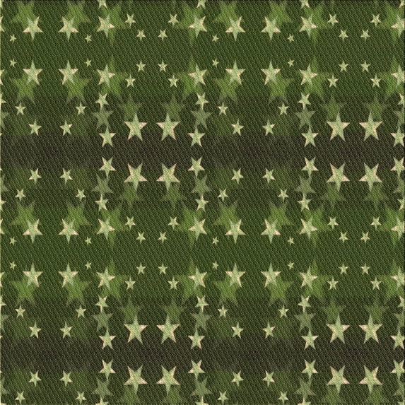 Ahgly Company Indoor Square Patterned Dark Forest Green Area Rugs, 8' Square