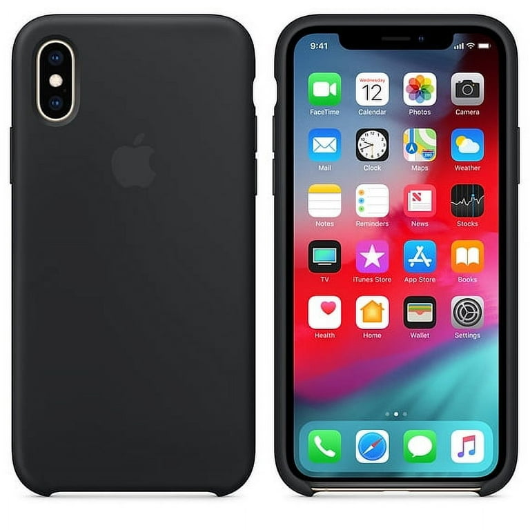BALR.IPHONEケースCLASSIC SILICONE iPhone XS b10028-black Apple Protective Silicone Case for iPhone XS - Black, Soft