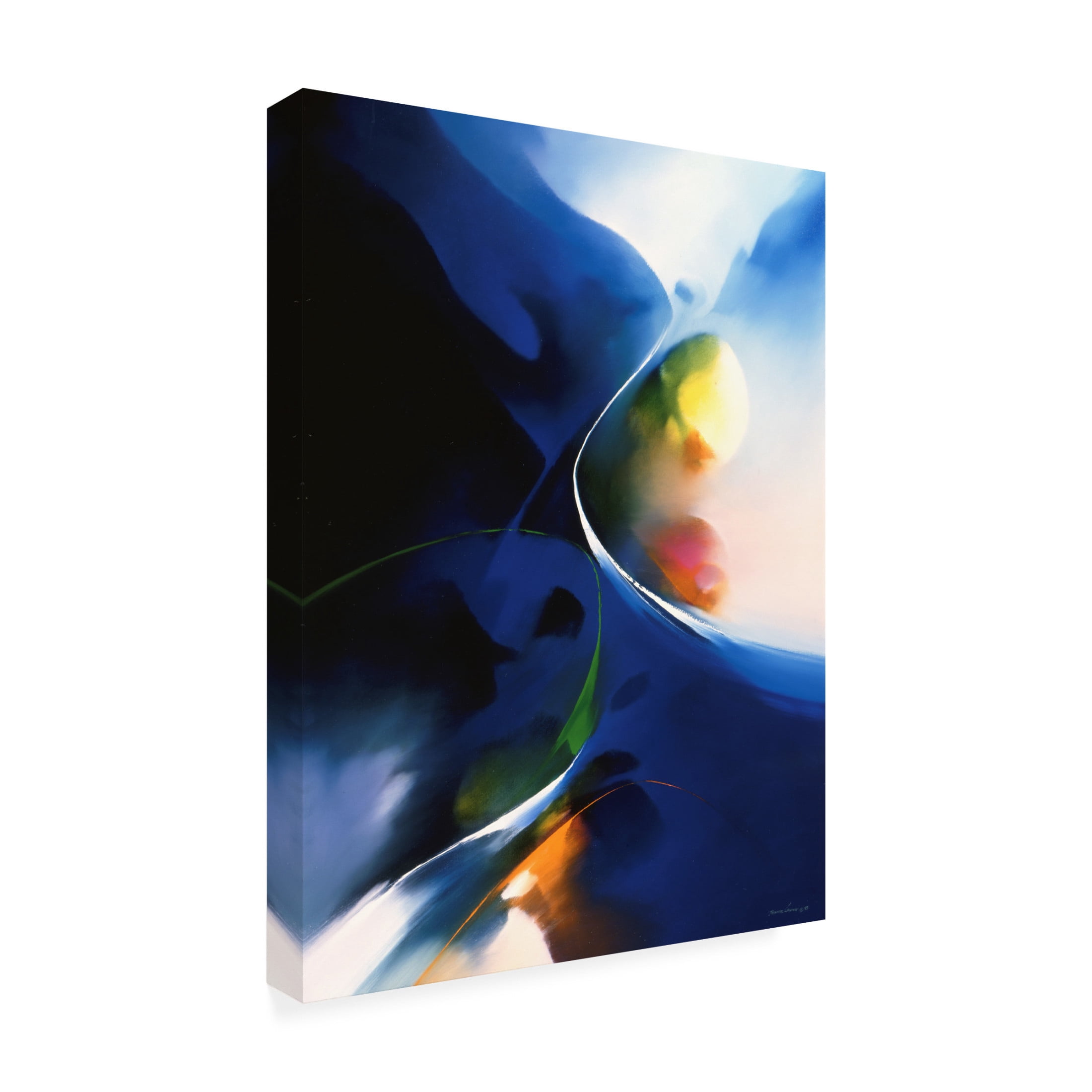 Canvas Wall Art - Thomas Leung 'Magnetism' Wall Art for Living Room, Bedroom, or Office Décor by Trademark Fine Art - 18 x 24 Inches