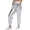 Silver, variant on Women Shiny Hip Hop Trousers Metallic Wetlook High Waist Stretchy Jogger Pants Retro Disco Hip Hop Club Wear Straight Leg Pants Streetwear Silver