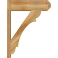thumbnail image 3 of Ekena Millwork 8"W x 26"D x 34"H Olympic Rough Sawn Craftsman Outlooker, Western Red Cedar, 3 of 4