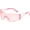 Pink Charm, variant on Y2K Sunglasses For Women Men Fashion Shield Rimless Wrap Around Sunglass Gradient Lens Trendy Oversize Sun Glasses