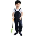 thumbnail image 2 of Pantalon de Pluie Imperméable pour Enfants, Anti-Saleté, à Bretelles, pour Garçons et Filles, 2 of 8