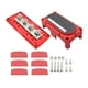 thumbnail image 3 of Bloque de distribución de energía de 4 pernos Barra colectora de servicio pesado Conveniente M8 M10 A prueba de polvo M8 rojo, 3 of 9