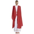 thumbnail image 2 of inhzoy Womens Greek Beaty Roman Queen Princess Outfit Ancient Toga Maxi Gown Burgundy L, 2 of 7