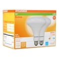 thumbnail image 3 of SYLVANIA LED BR40 Light Bulb, 85 Watt, Dimmable, Soft White, 2 Pack, 3 of 8