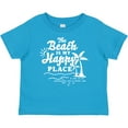 thumbnail image 3 of Inktastic The Beach is My Happy Place with Palm Trees Boys or Girls Baby T-Shirt, 3 of 5