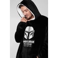 thumbnail image 3 of Sudadera con capucha Disney Baby Yoda Star Wars The Mandalorian, 3 of 6