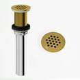 thumbnail image 2 of Vigo Vg07001 1-3/4" Grid Drain Assembly - Matte Brushed Gold, 2 of 11