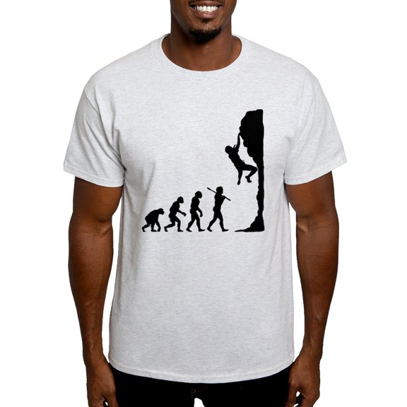 CafePress - Rock Climbing Light T Shirt - Men's Classic Graphic T-Shirt