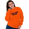thumbnail image 4 of I Speak Fluent Sarcasm Humor Sweatshirt for Men or Women Brisco Brands S, 4 of 5