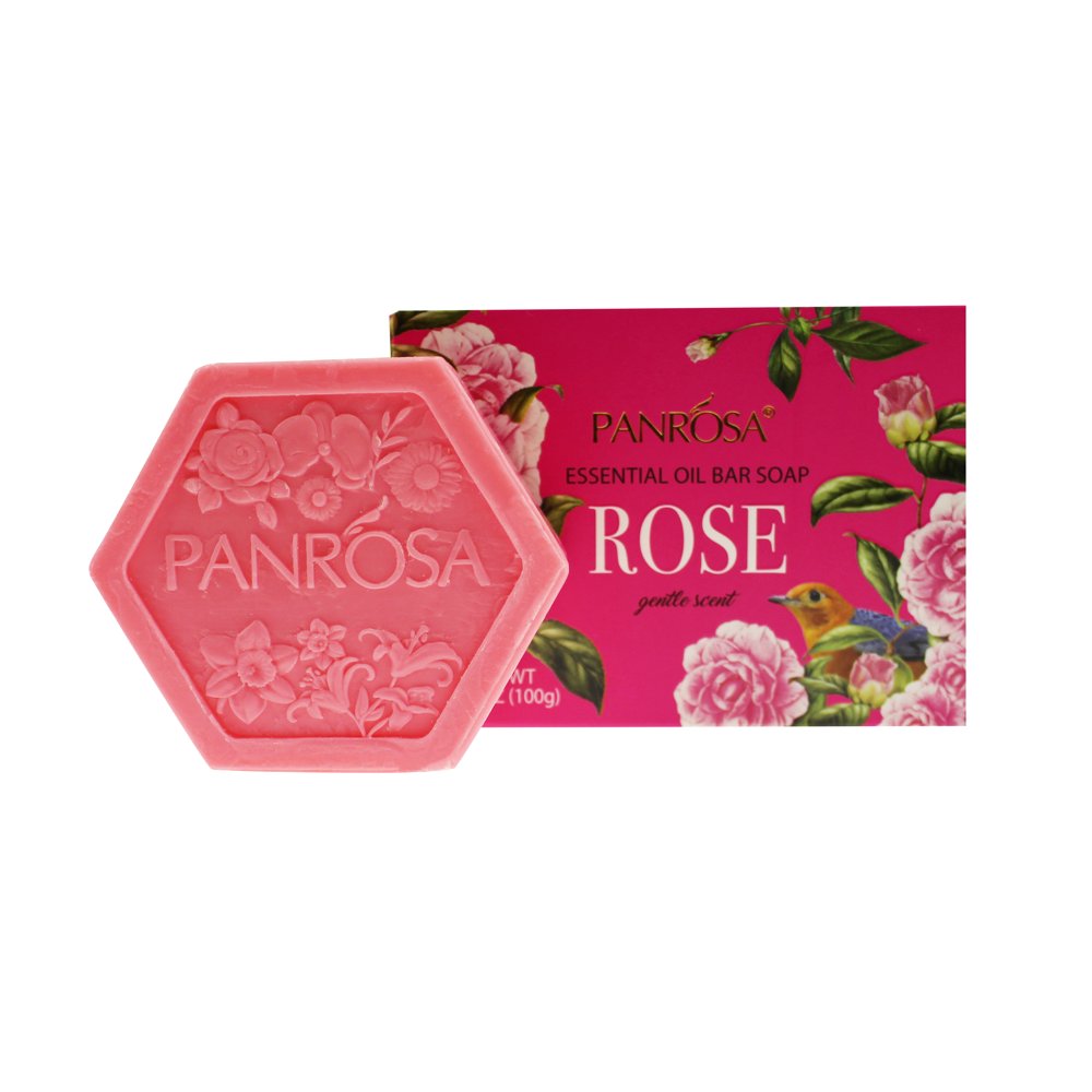 (12 Pack) Panrosa Essential Oil Bar Soap Rose 3.5oz.