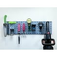 thumbnail image 3 of Triton Products® Silver Garden Storage Kit with (1) 31.5 In. x 9 In. 18 Gauge Steel Square Hole Pegboard and 8 pc LocHook Assortment, 3 of 6