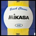 Mikasa VX20 Beach Classic Varsity Outdoor Volleyball, Green/Blue/White