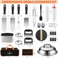 thumbnail image 2 of Kit de accesorios para plancha N NOBLE FAMILY de 38 piezas de acero inoxidable, 2 of 7