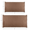 thumbnail image 7 of Lavish Home 2PC Waffle Bath Mat Set - Washable Bathroom Rugs (Natural), 7 of 7