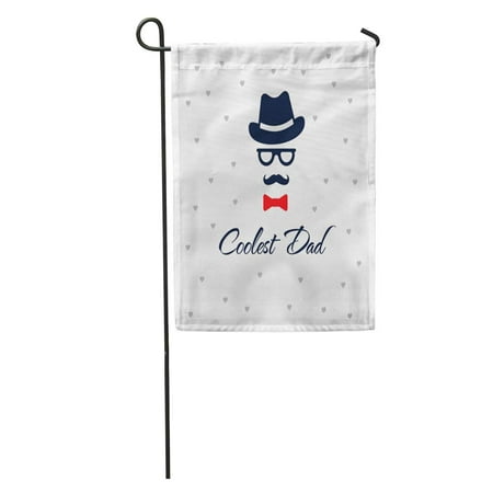 KDAGR Best Coolest Dad in The World Creative Day Father Abstract Garden Flag Decorative Flag House Banner 12x18 (World Best Creative Photography)
